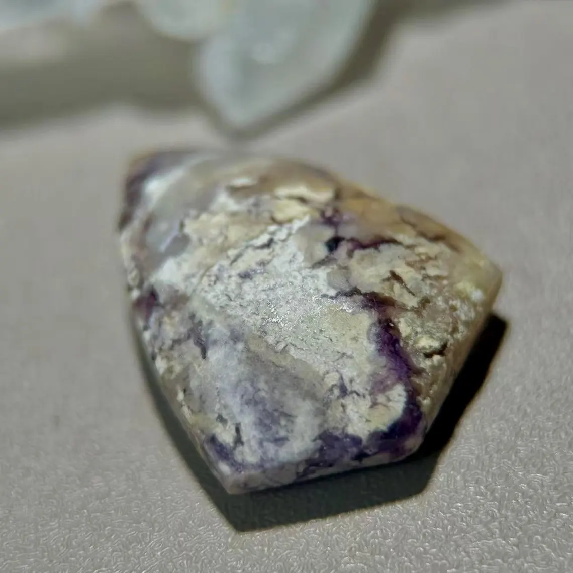 Natural Tiffany Jasper Polished Loose Gemstone (19.5mm*15.4mm1.4g), For Jewelry Making